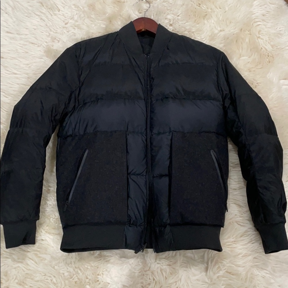 Lululemon reversible bomber wool jacket size xs